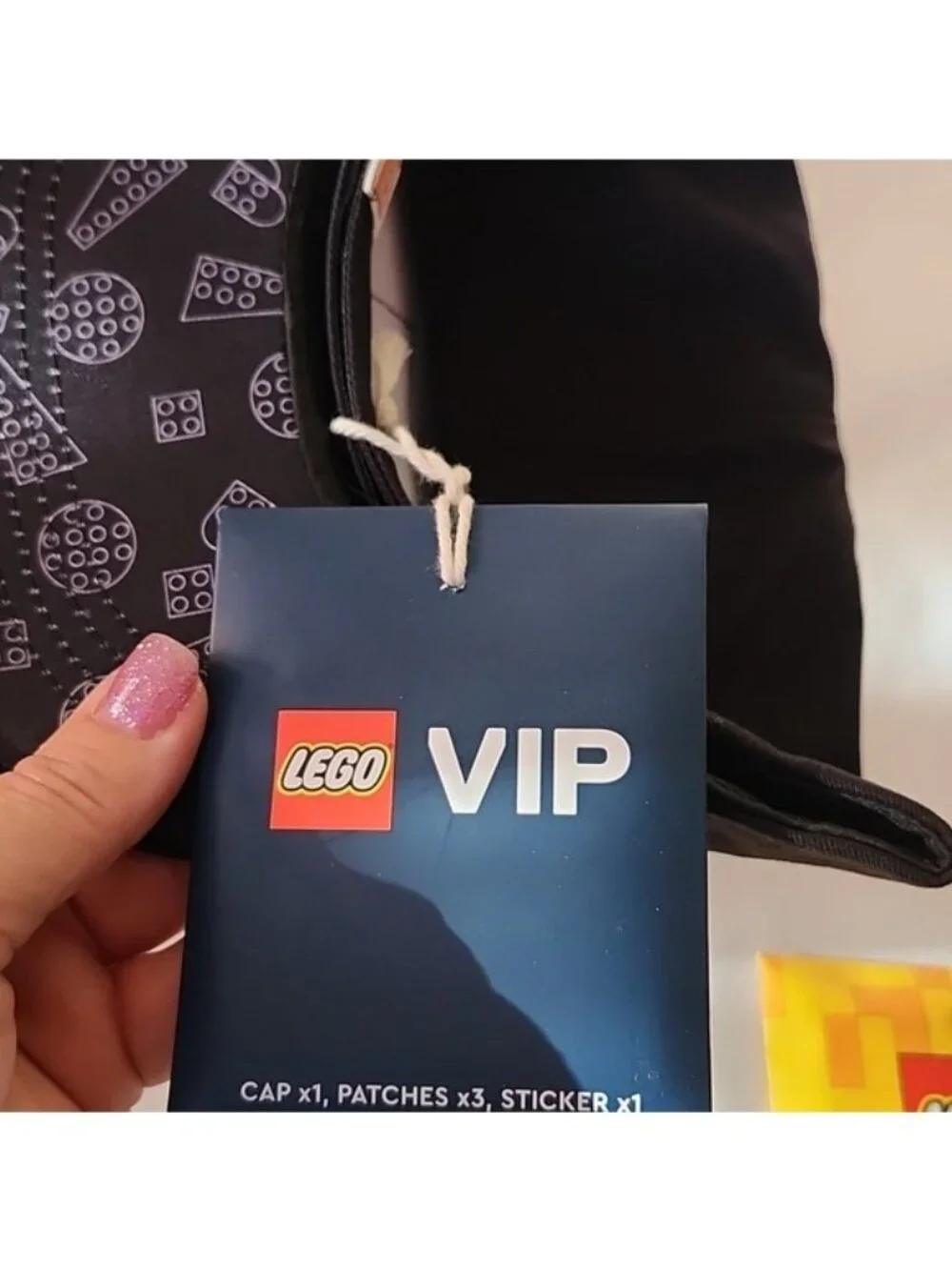 Lego Insiders VIP Customizable Cap with 6 Embroidered Patches Hat